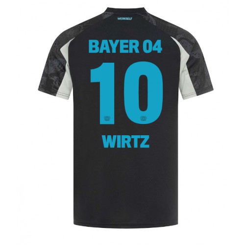 Fotballdrakt Herre Bayer Leverkusen Florian Wirtz #10 Tredjedrakt 2024-25 Kortermet